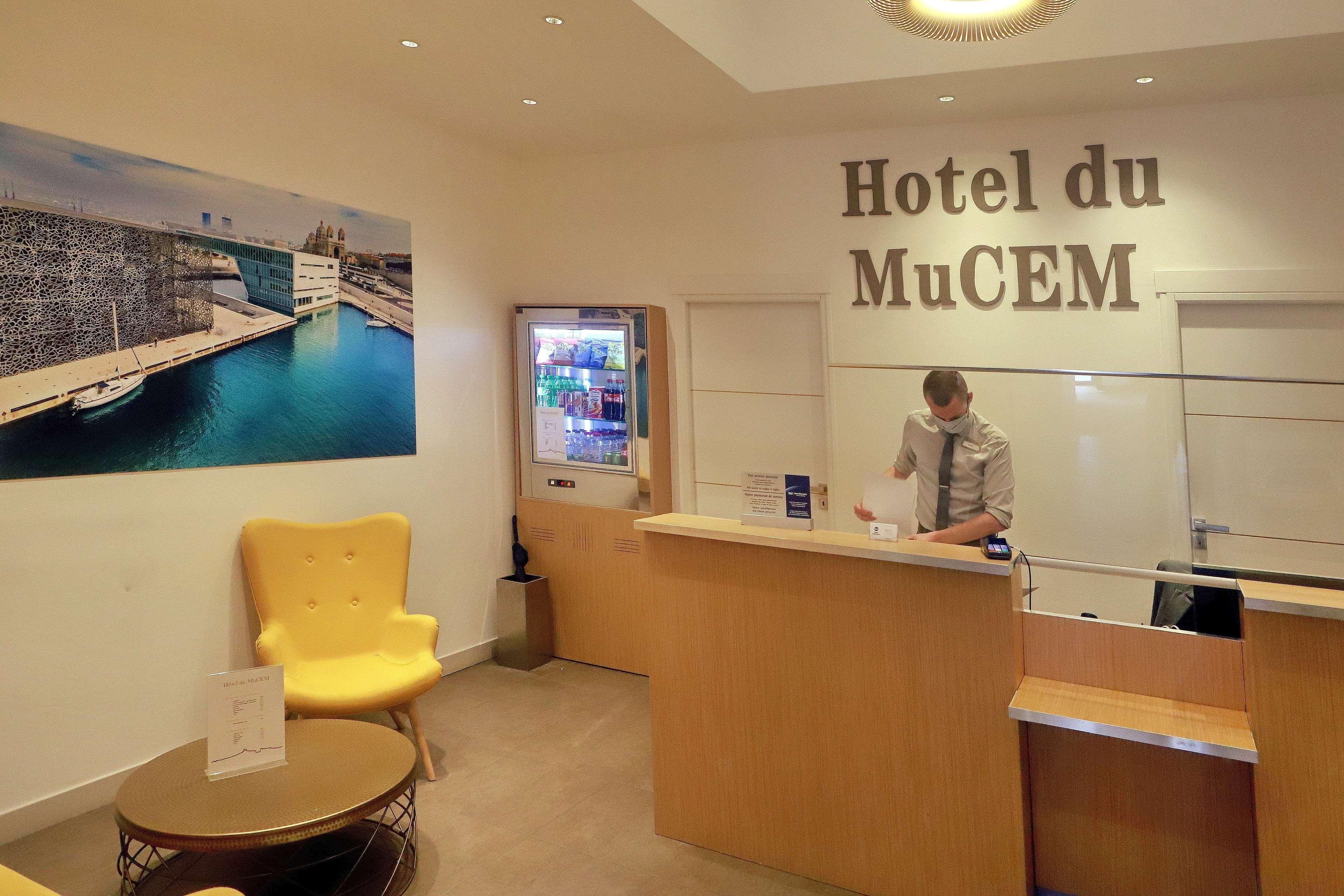 Best Western Hotel Du Mucem Marseille Exteriér fotografie